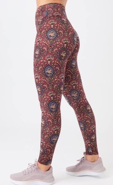 Mandala Natural Printed Legging Wild Flower - 1