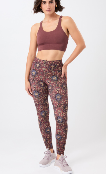 Mandala Natural Printed Legging Wild Flower - 4
