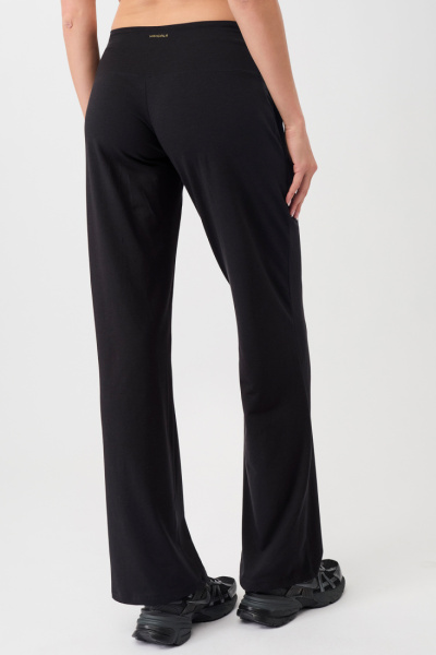 Mandala Wide Leg Wokout  Pants - Black - 4