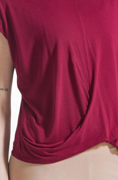 Knot Tee Renew - Cherry Red - 4