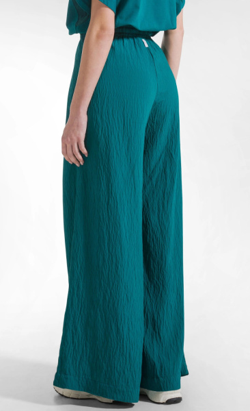 Crinkled Fluid Pants - 2