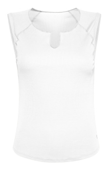 Ribbed Tank Top - White