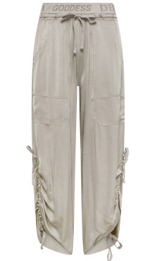 Satin Magnum Pants - Silver Clay
