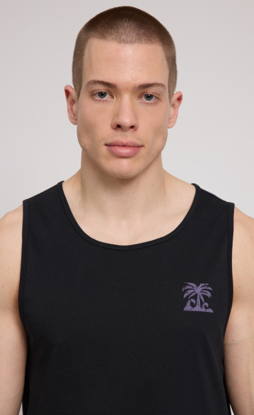 Mazine Palm )rint Tank Top - 3