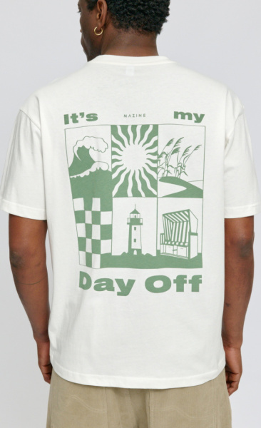 Mazine My Day Off Shirt Green - 1