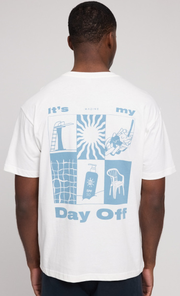 Mazine My Day Off Shirt Blue