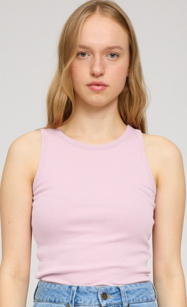Mazine Basic Tank Top - Peony Pink - 3