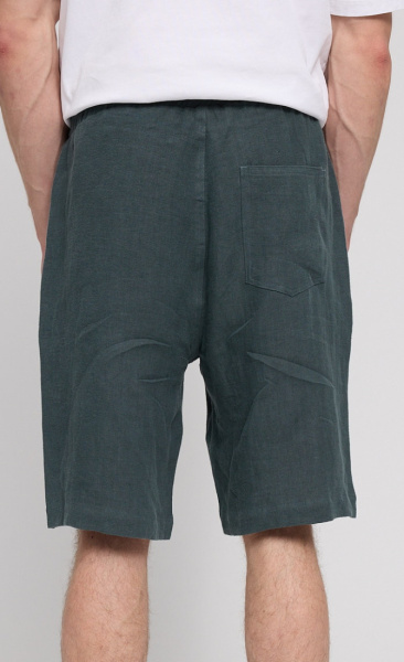 Mazine Linen Pull On Shorts - 3