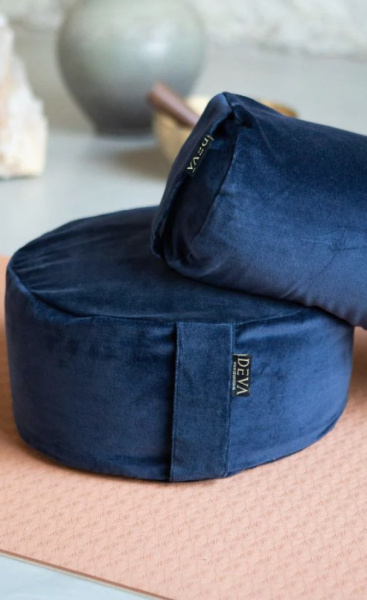 Deva Velvet Meditatiekussen Night Sky - 2