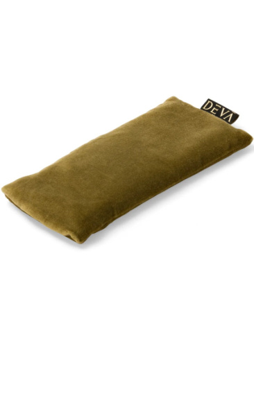 Deva Velvet Oogkussen Olive