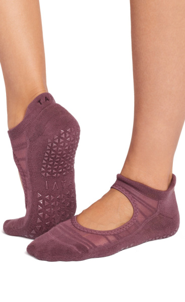 Tavi Noir Grip socks Emma - Breeze Wine