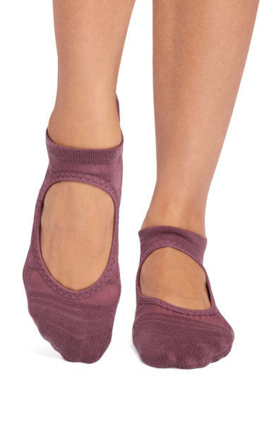 Tavi Noir Grip socks Emma - Breeze Wine - 1