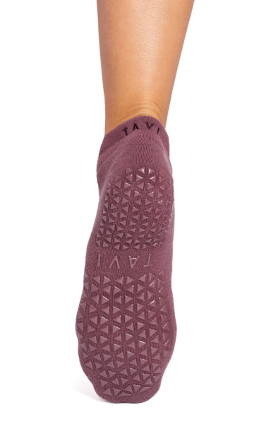 Tavi Noir Grip socks Emma - Breeze Wine - 3