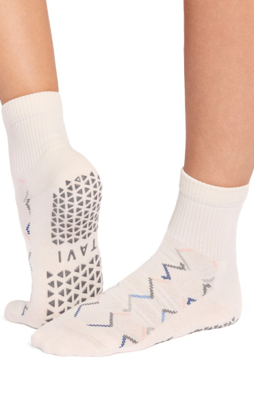 Tavi Noir Grip Socks Aria - Meringue