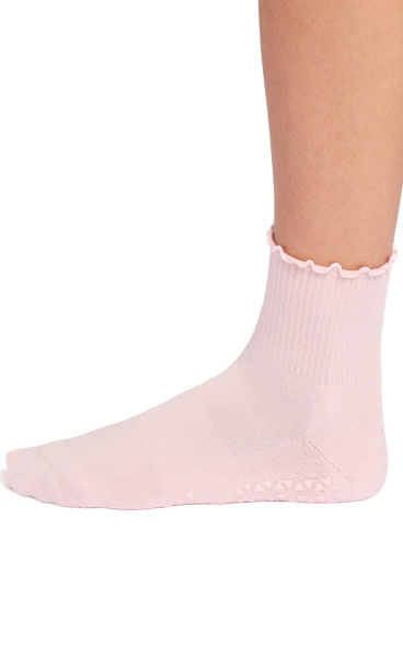 Tavi Noir Grip Socks Aria Ruffle -  Fleur - 2