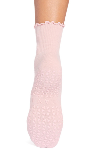 Tavi Noir Grip Socks Aria Ruffle -  Fleur - 3