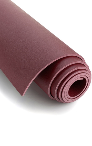 Kurma GECO 6mm Rubber Yoga Mat 200 - Garnet - 2