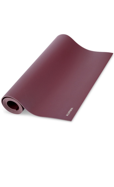 Kurma GECO 6mm Rubber Yoga Mat 200 - Garnet - 4