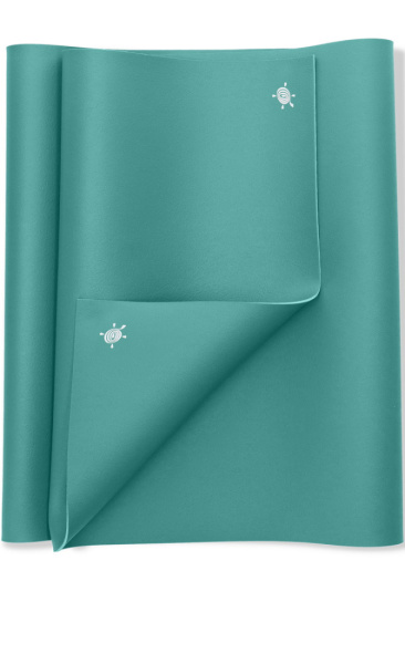Kurma GECO Lite 4mm Rubber Yoga Mat 200 - Lagoon