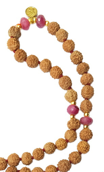Mala Sacred Grace Ruby Gold - 2