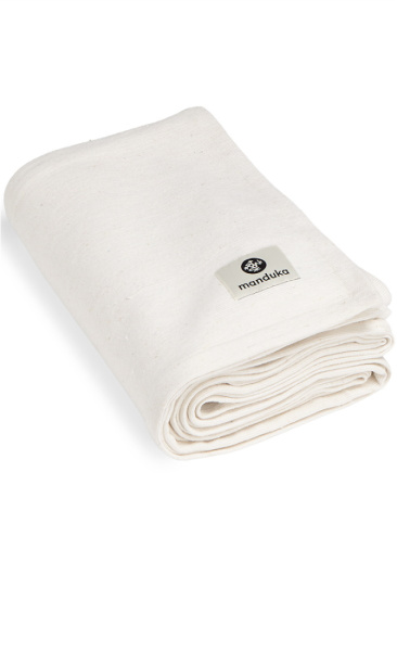 Manduka Essential Cotton Blanket Natural