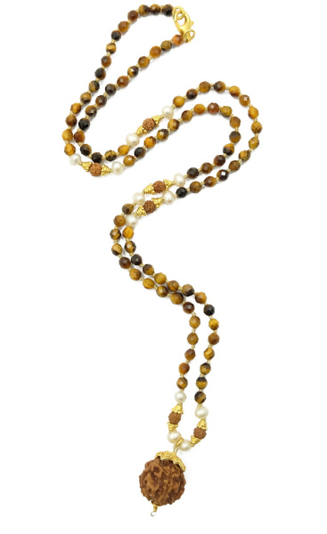 Mayuni Choker Mala Tiger Eye