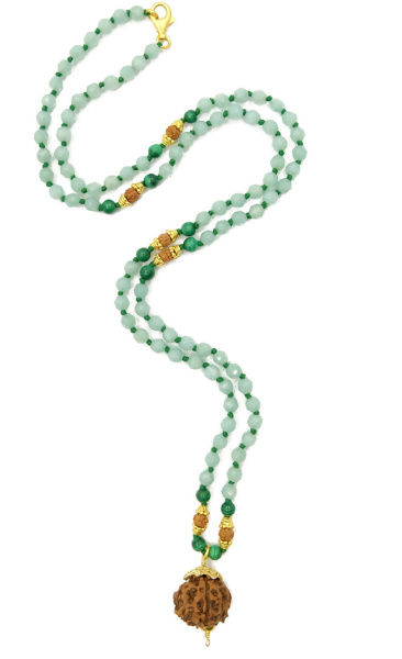 Mayuni Choker Mala Amazonite