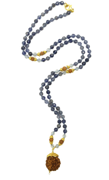Mayuni Choker Mala Iolite