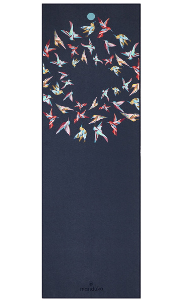 Manduka Yogitoes Yoga Towel Charm Hummingbird Capsule Coll.