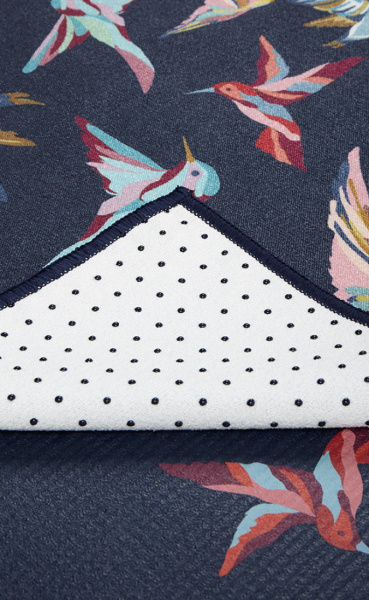 Star Dye Coral Manduka Yoga Towel - 2