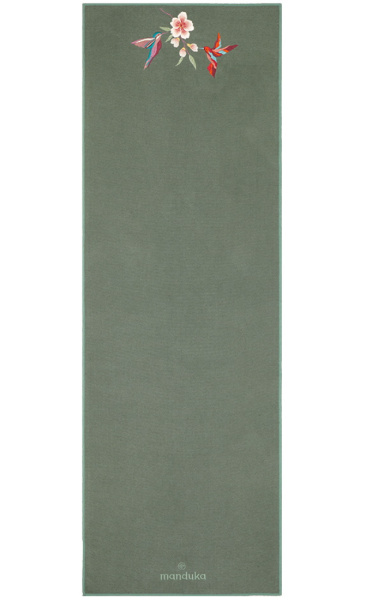 Nectar Blossom Manduka Yoga Towel Hummingbird Capsule Coll.