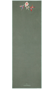 Nectar Blossom Manduka Yoga Towel Hummingbird Capsule Coll.