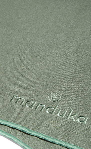 Star Dye Clear Blue Manduka Yoga Towel - 3