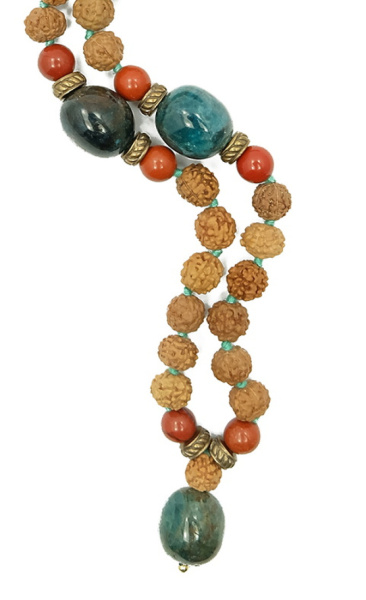 Sakti Mala Blue Apatite - 1