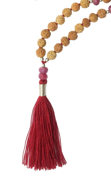 Mala Sacred Grace Ruby Silver - 1