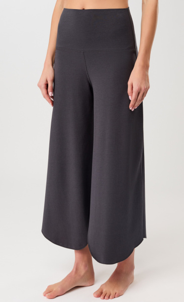 Mandala Roll Over Tulip Pants - Onyx