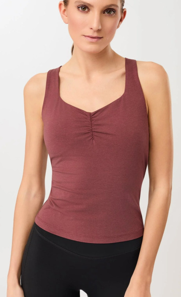 Mandala Balance Top - Rosewood - 1