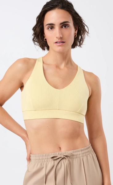 Mandala Rib Bra - Citrus Rush - 1