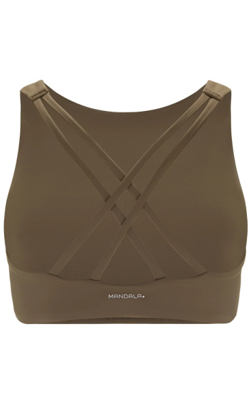 Mandala Pilates Bra - Choco - 2