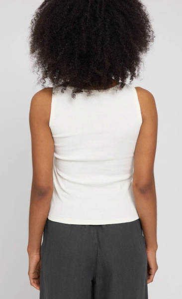 Mazine Basic Tank Top - White - 2