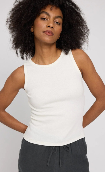 Mazine Basic Tank Top - White - 3