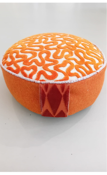 Meditation Cushion Tangerine Twist - 1