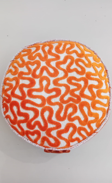 Meditation Cushion Organic Orange - 2