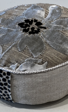 Meditation Cushion Silver Delight