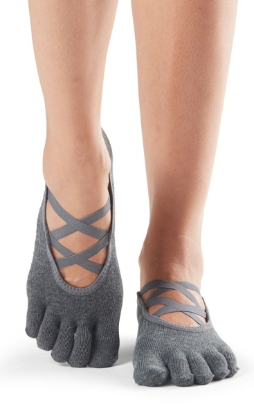 Toesox Elle - Charcoal Grey - 1