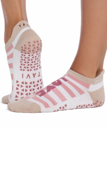Tavi Noir Grip Socks Savvy - Love Stripe