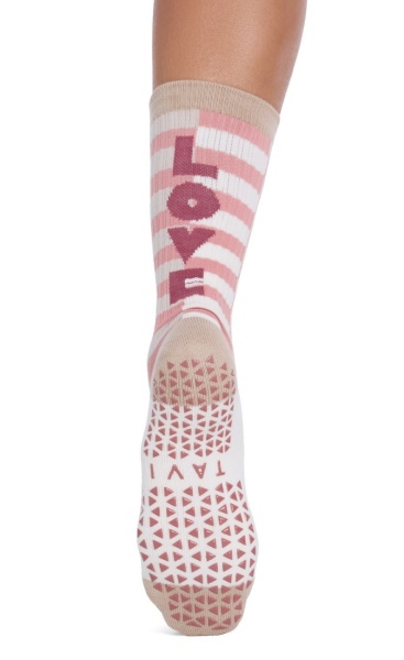 Tavi Noir Kai Grip Socks - Love Stripe - 1
