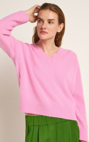 Lanius Alpaca Sweater Summer Pink
