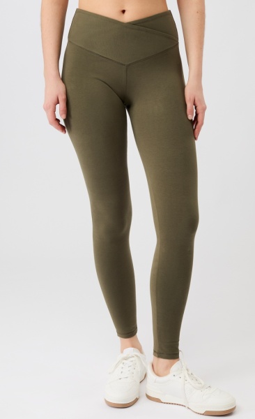 Mandala Wrap Legging - Emerald