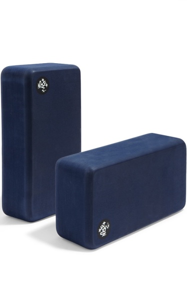 Manduka Lean Recycled Foam Block Midnight